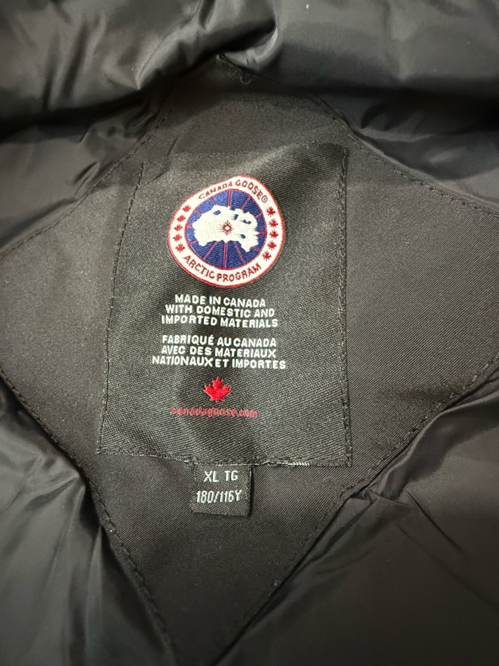 Women’s Canada Goose Black Quilted Down Puffer Vest with Logo Patch X-L - Picture 6 of 11